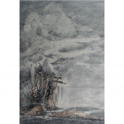 常进 《山水》 65.5x45cm