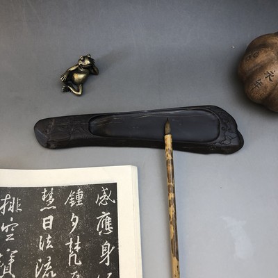 【瓜瓞绵绵砚】老坑端砚