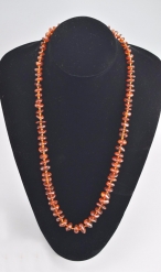 日本回流保真天然琥珀项链37.21g